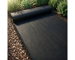 Lomera Worteldoek - Anti-Onkruiddoek - Gronddoek - Onkruiddoek - Anti Worteldoek - Waterdoorlatend - Onkruidbestrijding - Tuindoek - Onkruidfolie - Onkruidvlies - Tuinvlies - UV-bestendig - voor Moestuin - Onkruidmat - Doek tegen Onkruid