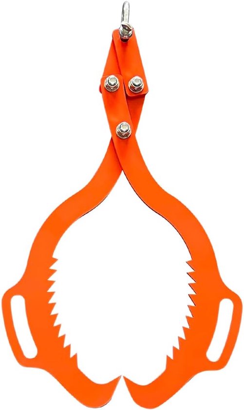 Houtklauw Tang - Boomstam Grijper - Log Slepen - Dubbele Gekartelde Klauwen - 45.7 cm Opening — afbeelding 3