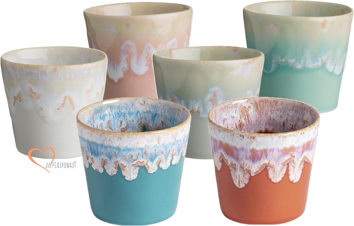 Costa Nova Grespresso Lungo cup 6-piece Assorted