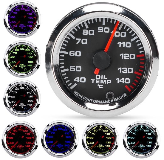 OmGoods - Olietemperatuurmeter - 12V