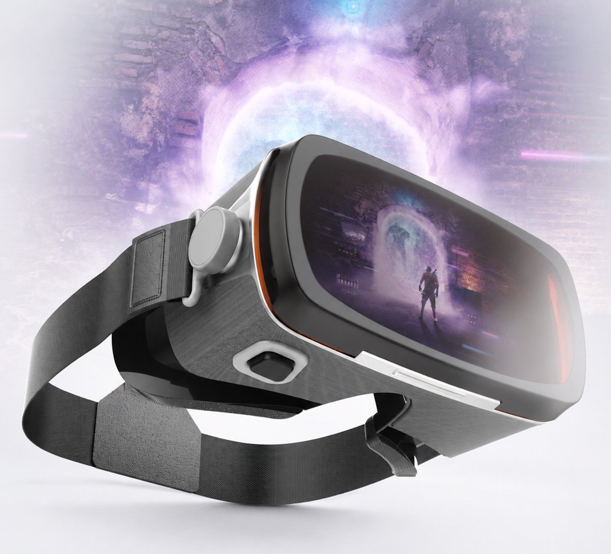 VR Bril Smartphone – Virtual Reality Bril voor Telefoon – VR Headset voor 3D Films, VR Video’s en Games – Verstelbare Lenzen – Geschikt voor 4.7 tot 6.5 Inch Smartphones – Zwart