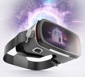 VR Bril Smartphone – Virtual Reality Bril voor Telefoon – VR Headset voor 3D Films, VR Video’s en Games – Verstelbare Lenzen – Geschikt voor 4.7 tot 6.5 Inch Smartphones – Zwart