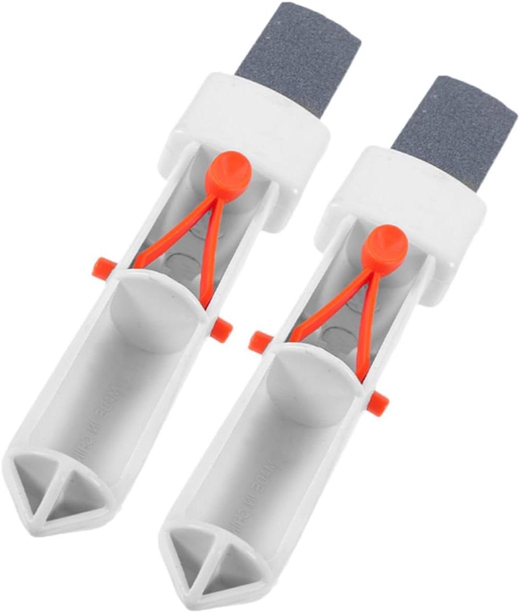 Zwembad Puimsteen - Reinigingssteen - Tegels Schoonmaken - Krasvrij Ontwerp - 2 Stuks - Grijs
