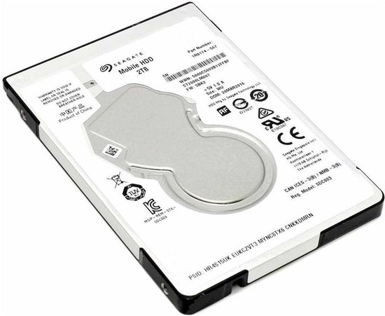 Interne Harde Schijf - Opslag Medium - Bestanden Opslaan - 128MB Cache - 2TB Capaciteit - Zwart van Interne Harde Schijf — afbeelding 3