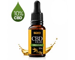 SOLID® CBD Olie Original 10% - Full Spectrum - 100% Biologisch Geteeld - CBD Supplementen - 1000mg CBD - 10ml