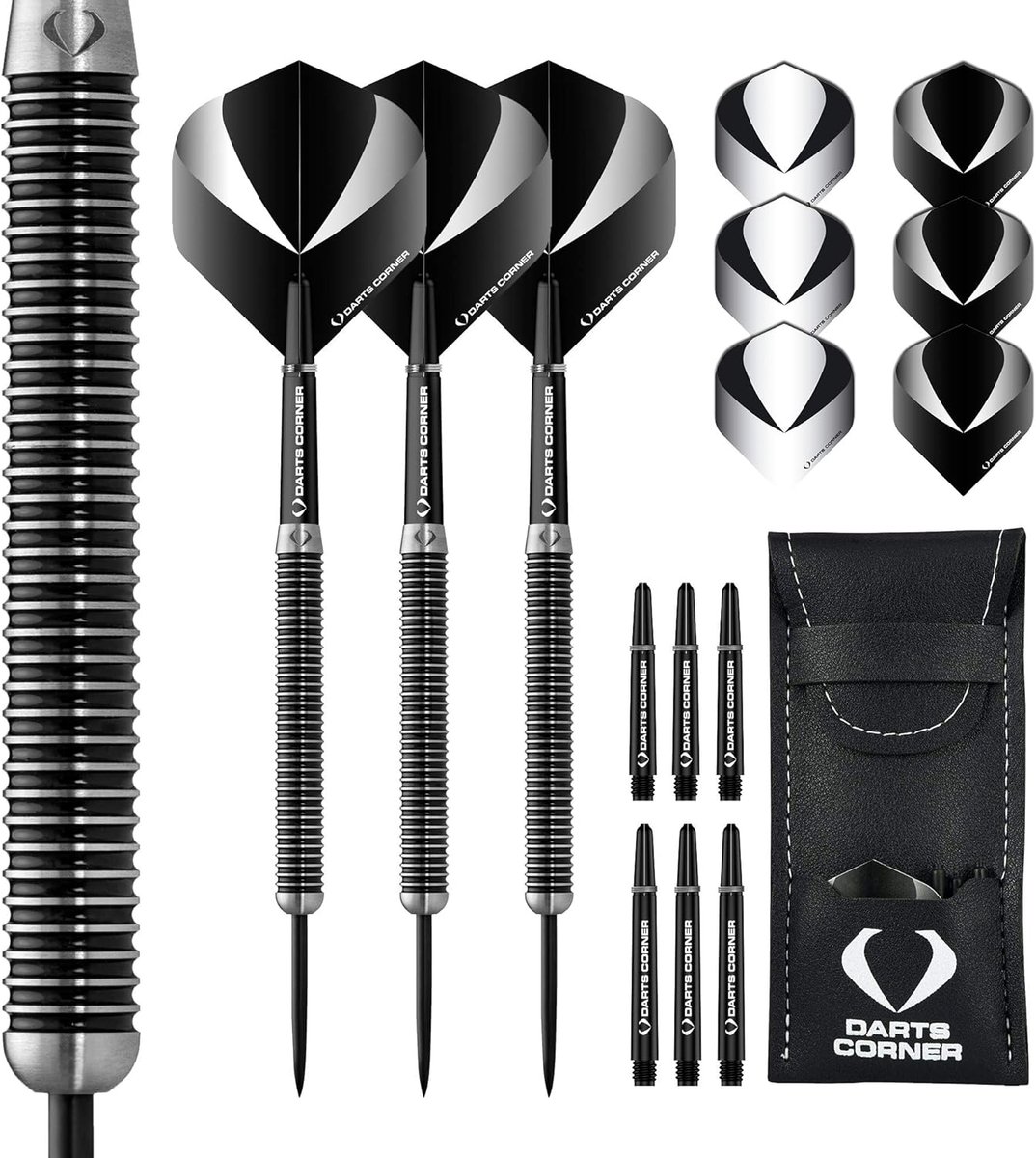 ABCDarts Dartpijlen - Warfare 80% Tungsten - Ringgrip - 26 gram