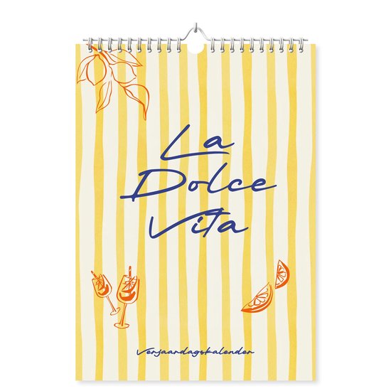 Fyllbooks Verjaardagskalender La Dolce Vita