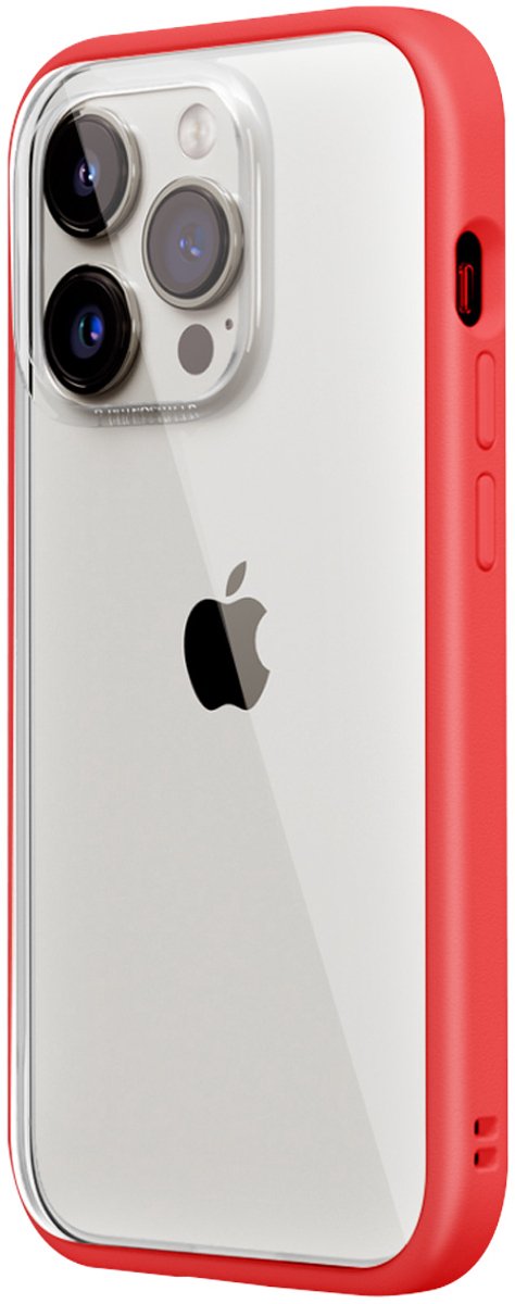 Rhinoshield, Hardcase Geschikt voor Apple iPhone 14 Pro Max Modular MOD NX (TM), Rood