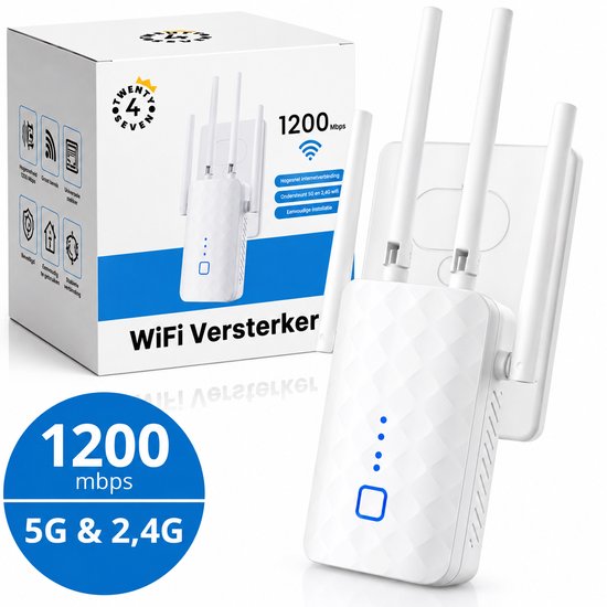 Twenty4seven WiFi Versterker Stopcontact - WiFi Router 1200