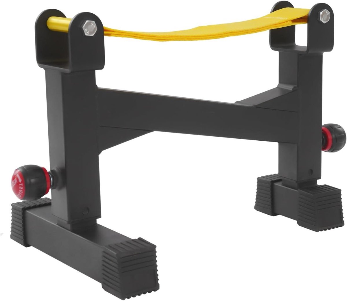 Barbell Stand - Deadlift Steun - Kracht Training - Robuust Carbon Staal - 300 kg Capaciteit - Zwart