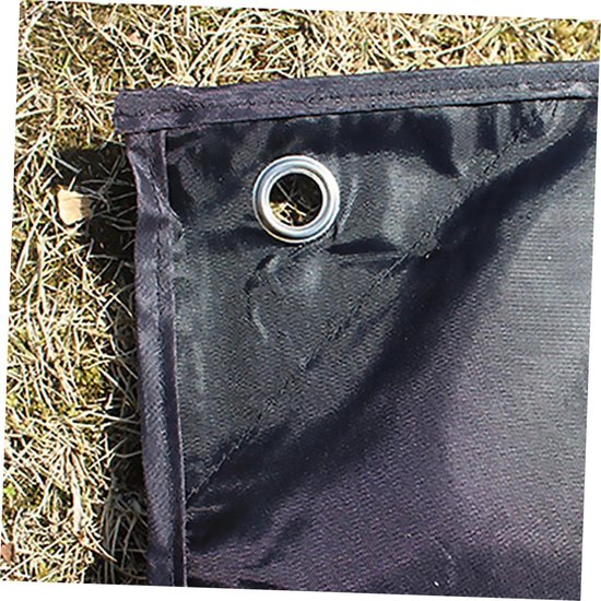Kampeermatras Slaapmat - Outdoor deken - Buitenactiviteiten - Wasbaar krimpvrij - 210x150cm - Zwart — afbeelding 3