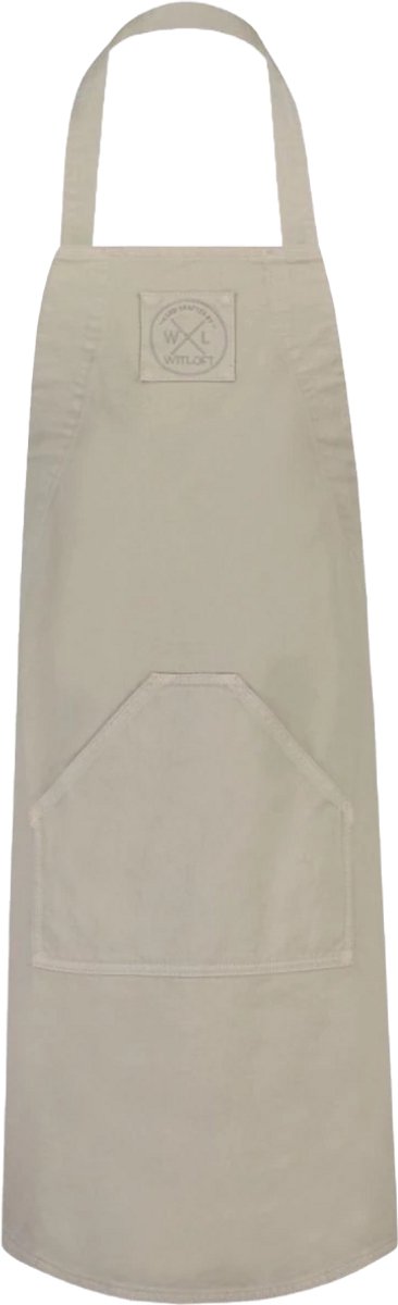 Witloft - Gerecycled Katoen Schort - Taupe
