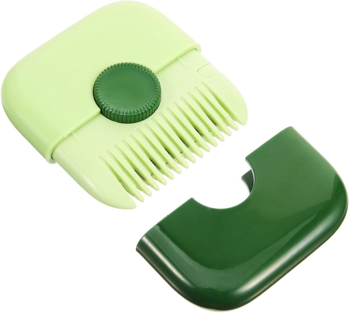 Haar Trimmer - Split End Trimmer - Haarverzorging Thuis - Handmatig Bedienen - 7x6.8x1 cm - Groen