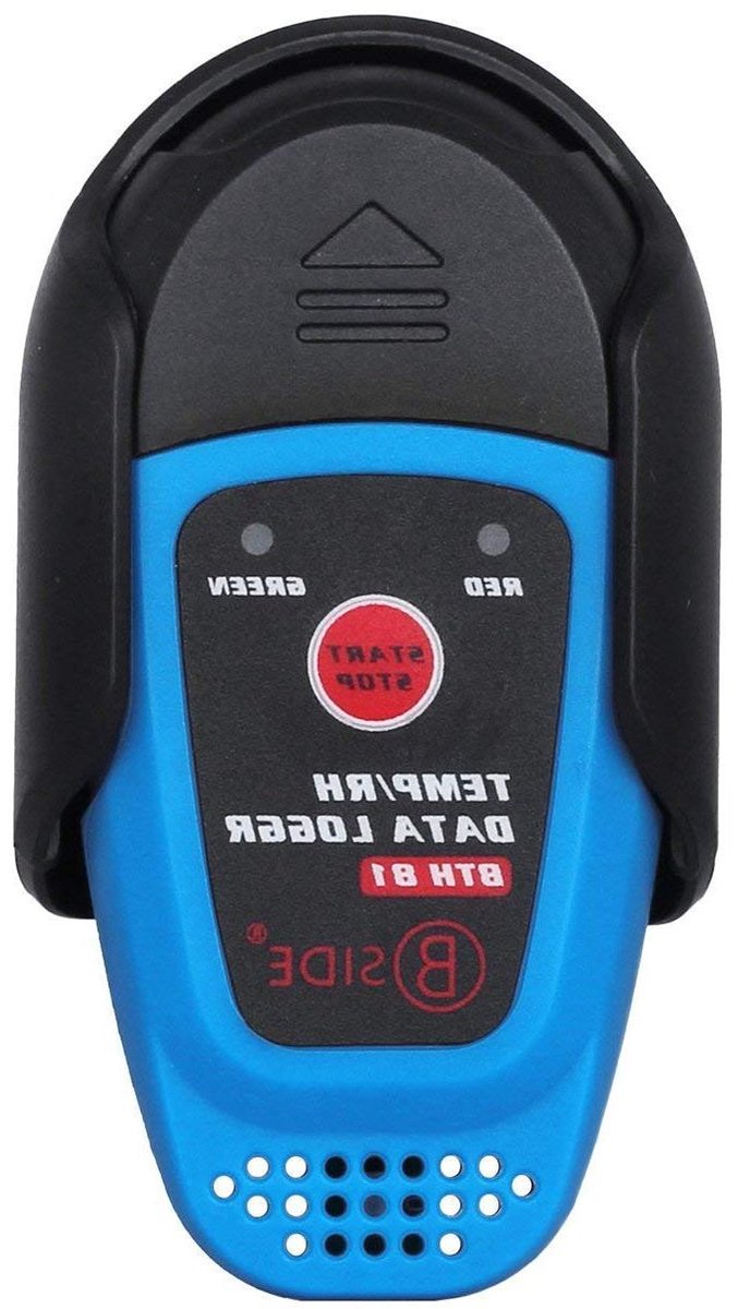 Temperatuur Vochtigheid Recorder - Data Logger Thermometer Hygrometer - Monitoring Opslag - Hoge Nauwkeurigheid - -40 C-70 C - Blauw