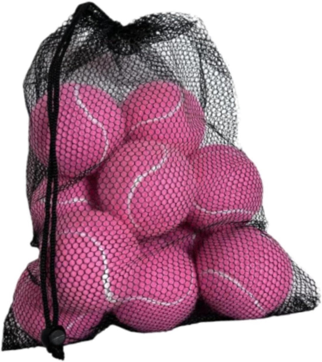 Tennisballen Set - Trainingsballen Tennis - Sport Training - Hoge Kwaliteit Vilt - 6.4 cm Diameter - Roze