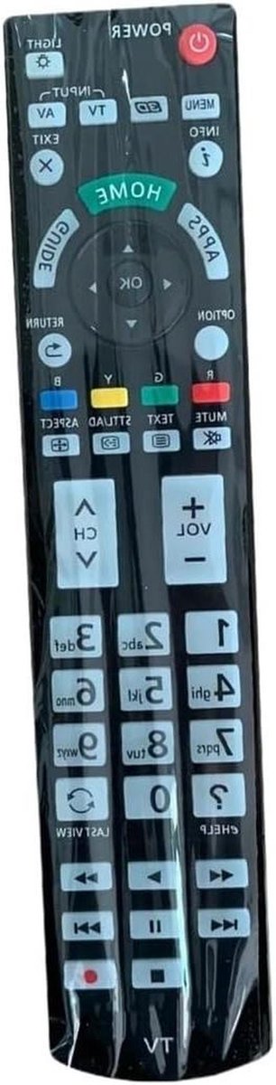 Afstandsbediening - Remotec Controller - TV Bediening - Specifieke Modellen - 1x1x1 cm - Zwart