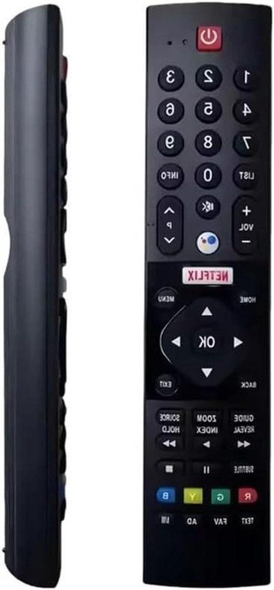 Afstandsbediening - Remote Control - TV Bediening - Specifieke TV Modellen - 1x1x1 cm - Zwart