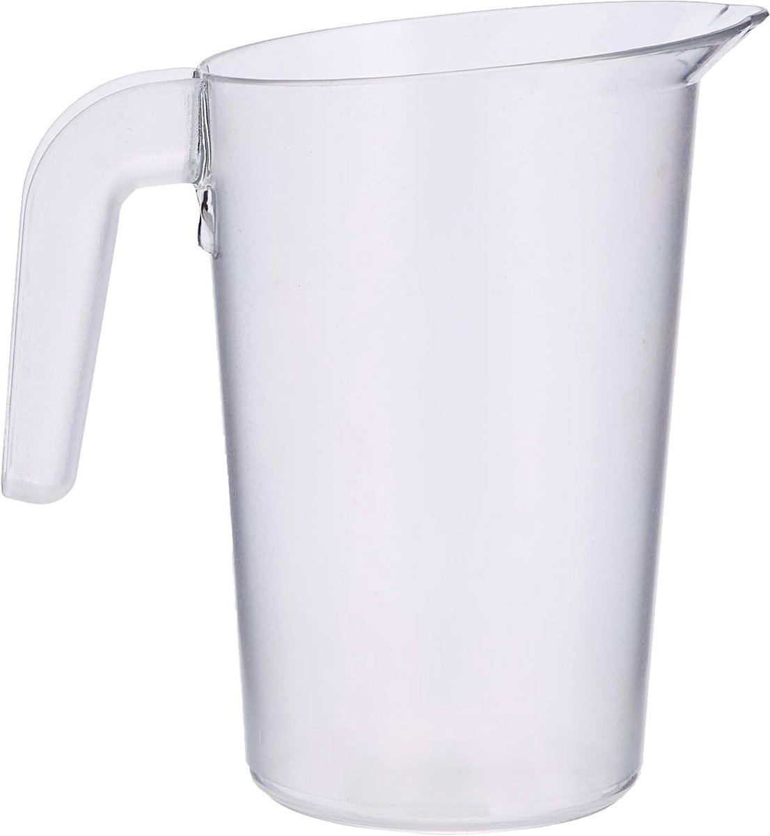 PC Kan - Polycarbonaat Schenkkan - Dranken Serveren - BPA-Vrij - 1 Liter - Wit