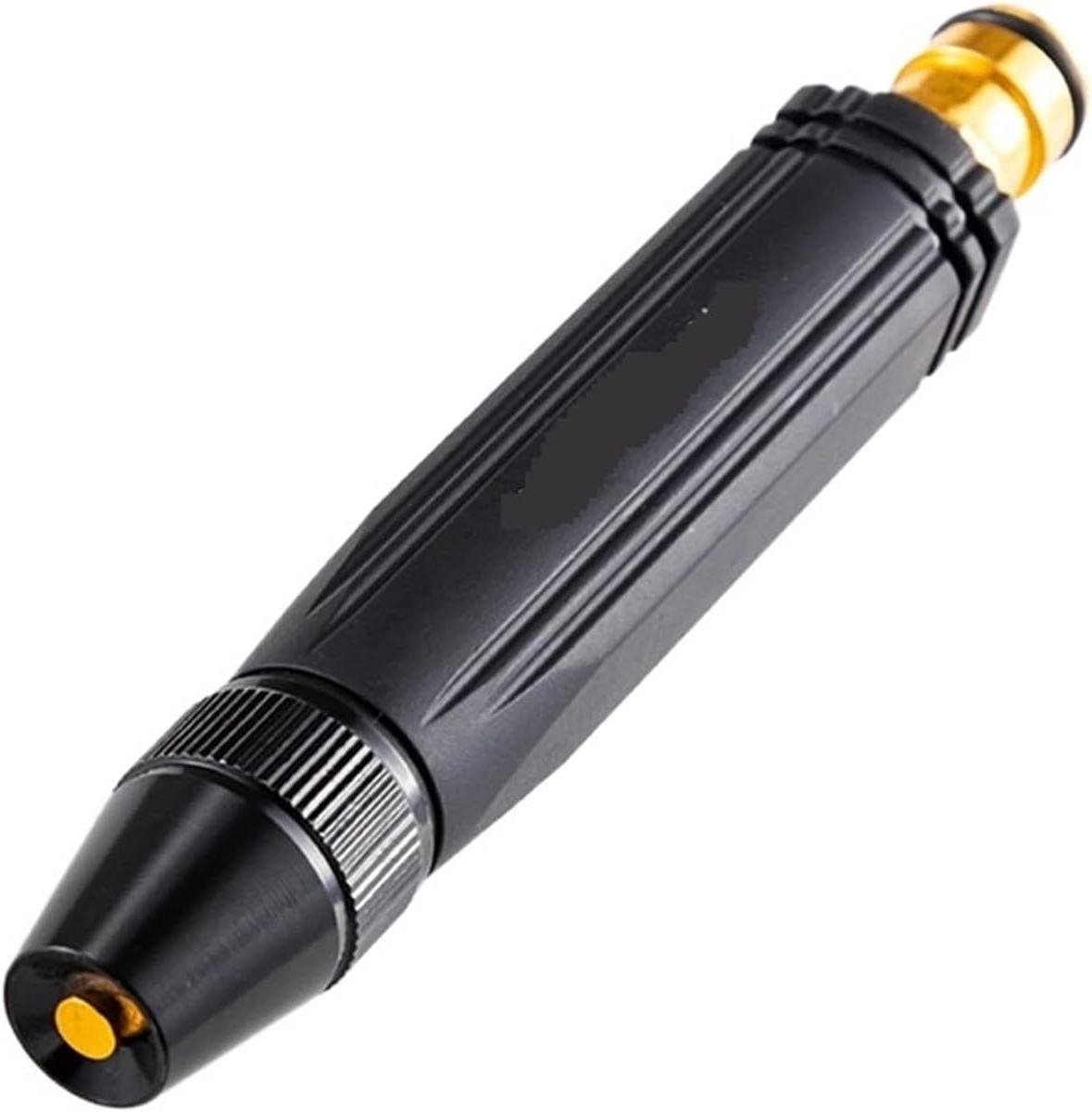 Slangpistool - Watersproeier - Tuinonderhoud - Meerdere spuitmodi - One Size - Zwart