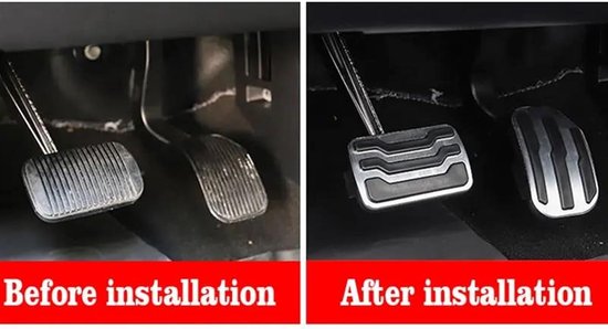 Pedaal Covers - Auto Voetpedalen - Verbeter Rijervaring - Antislip Ontwerp - 2 Stuks - One Color — afbeelding 3