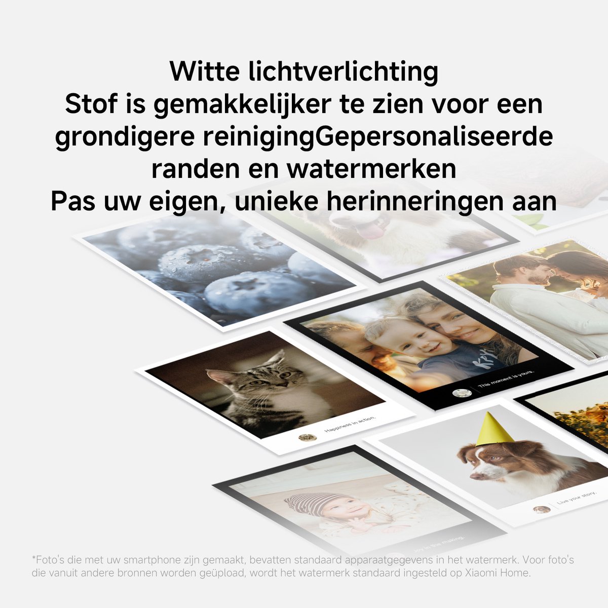 Xiaomi Portable Photo Printer Pro | Fotoprinter | Dye sublimation | 50 x 76 mm foto’s | Bluetooth 5.2 | 313 x 313 dpi | USB C | App bediening thumbnail 8