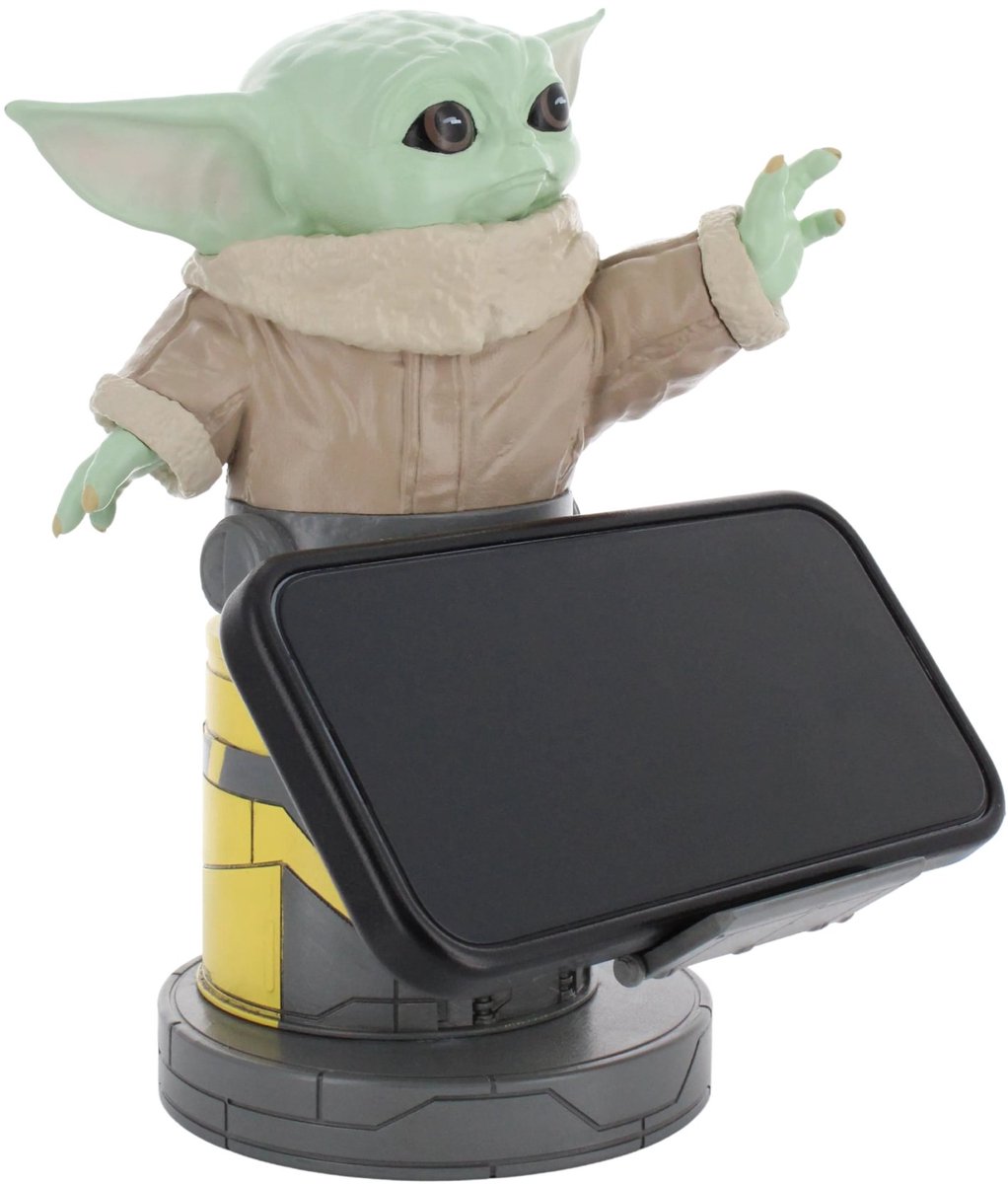 Star Wars - Grogu Mandalorian apprentice - figurine standaard voor telefoon | controller | oplaadcase (Cable Guys R.E.S.T.) — afbeelding 3