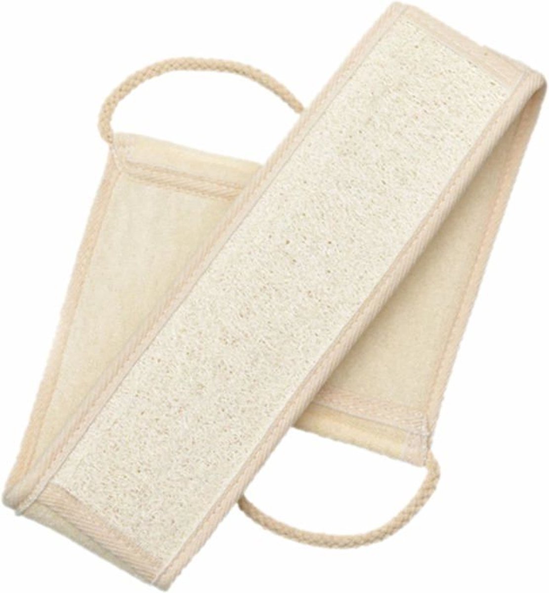 Exfoliërende rugspons, 70 cm, Geschikt voor baden en douchen.