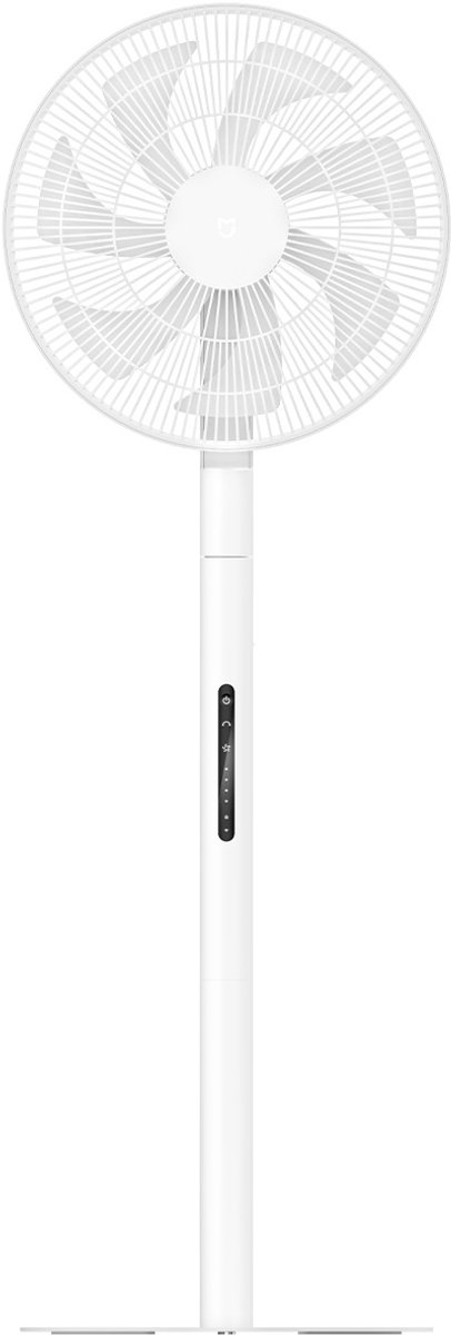 Xiaomi Mijia Smart Standing Fan Pro Slim – Luxe Statiefventilator – Ultra-Slank & Minimalistisch Design – Slimme Ventilator met App – Fluisterstille DC Motor – Wit
