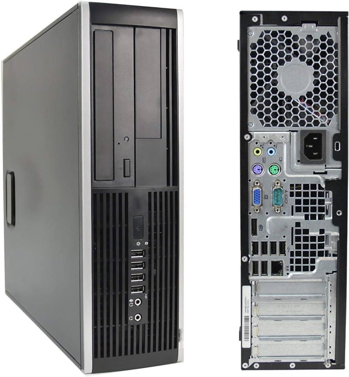 Desktop PC - Gereviseerde computer - Kantoor en thuis - Snelle SSD - 8GB RAM - Zwart