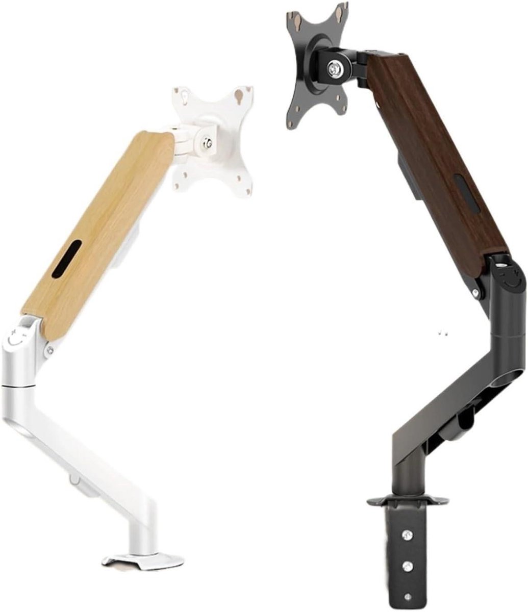 Monitor Arm - Bureau Armatuur - Bureau Organisatie - Gasveer Volledige Beweging - 17-34 inch - Zwart