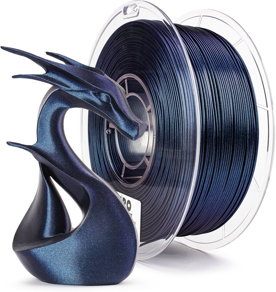 ZIRO Chameleon PLA Filament 1.75mm – 1KG – Peacock Teal – Luxueus Tweekleurig Pauwenblauw Luster – 3D Printer Filament