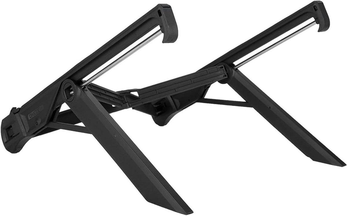 Laptop Tafel - Bedtafel Laptop - Comfortabel Werken - Verstelbare Hoogte - 27 cm - Zwart