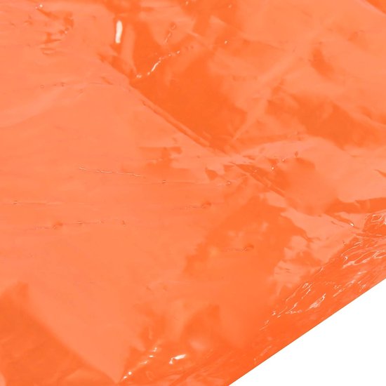 Nood Slaapzak - Survival Bivakzak - Buiten Overleven - Waterdicht Thermisch - 140g - Oranje — afbeelding 3