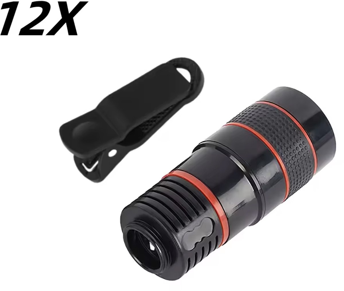 Telefoon Lens - 12 x Zoom - Camera Inzoomen - Universeel