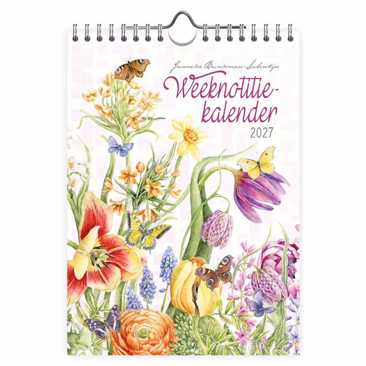 Janneke Brinkman Weeknotitiekalender 2027 Tulpen