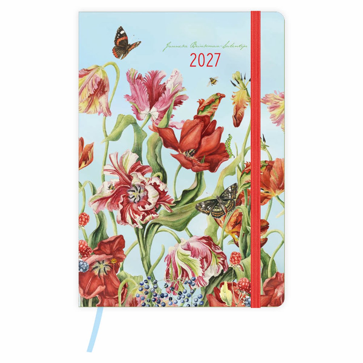 Janneke Brinkmanweekagenda Tulpen Retro 2027