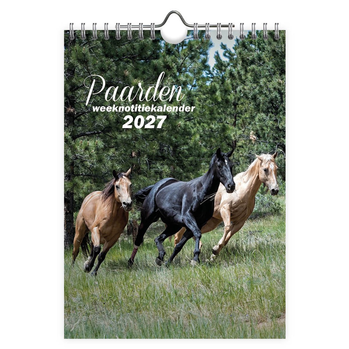 Paarden WEEKnotitiekalender 2027