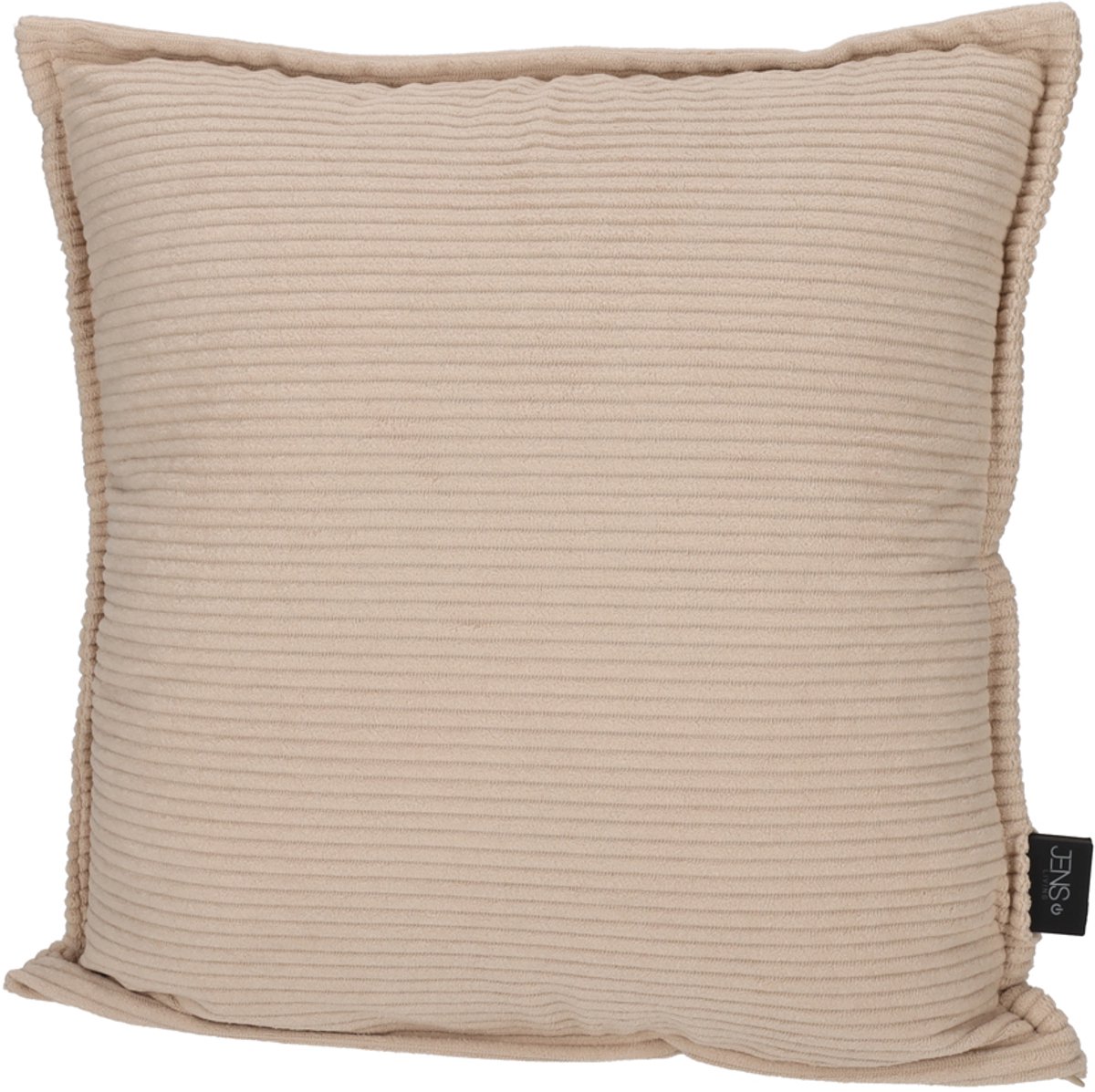 JENS Living Warmtekussen RPET Ribbel Taupe – Elektrisch Warmtekussen 40x40 cm – Zacht en Duurzaam