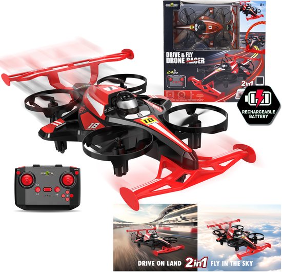 Gear2Play Drive & Fly Drone Racer, winnaar Speelgoed van het Jaar 2026