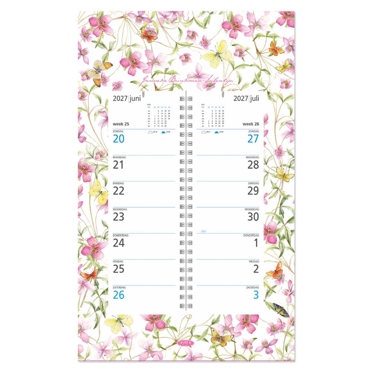 Janneke Brinkman Omlegweek (op schild) 2027 Clematis