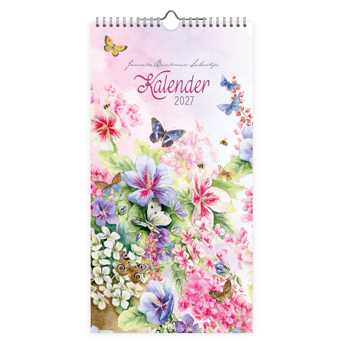 Janneke Brinkman Maandnotitiekalender 2027 Hibiscus