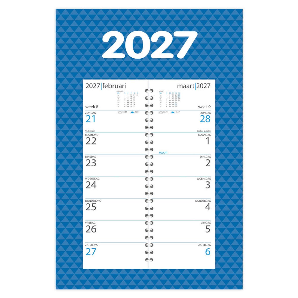 Omlegweekkalender 2027