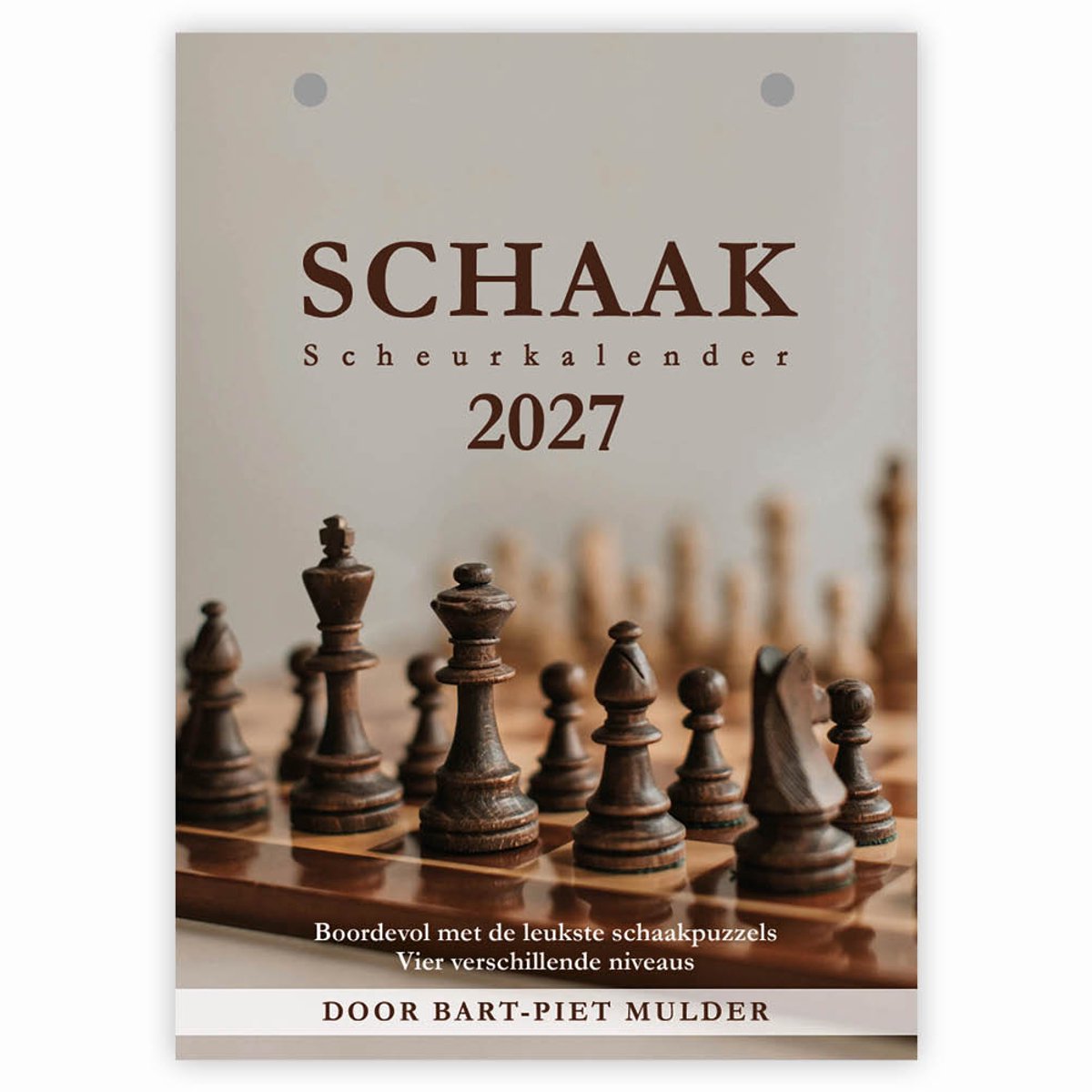 Schaak Scheurkalender 2027