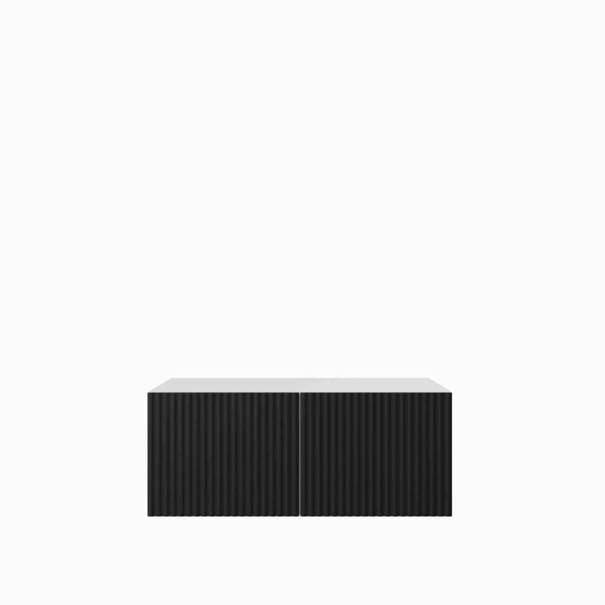 TV-kast Noe 1x100 cm (wit + zwart)