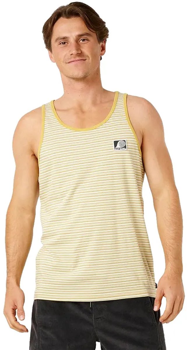 Rip Curl Aots Mouwloos T-shirt L Man Bone
