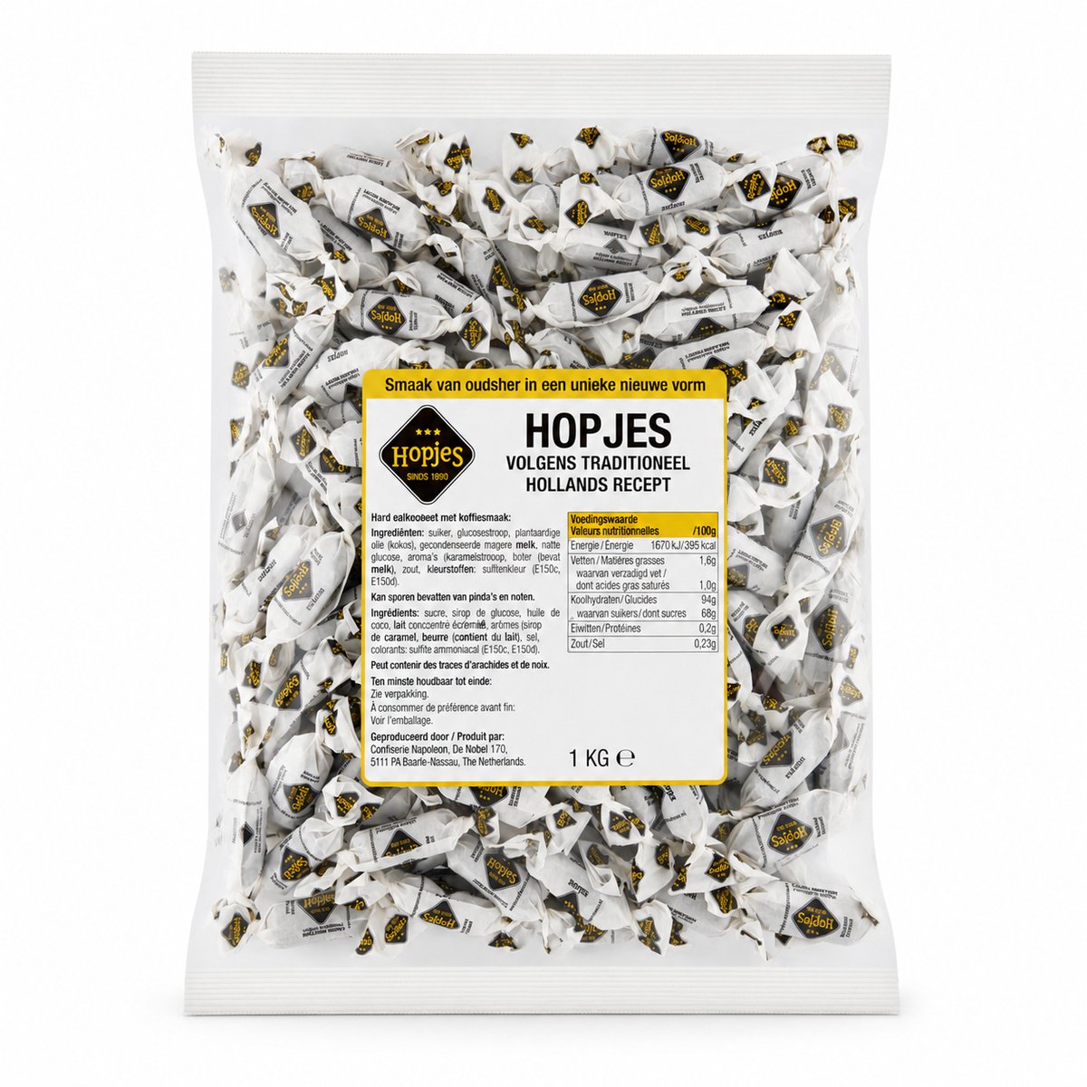 Napoleon Hollandse hopjes - traditioneel Nederlands snoep - 1 kg