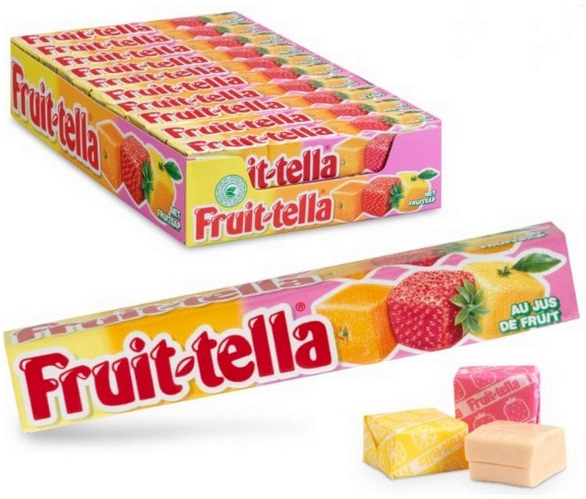 Fruittella | Summerfruits | Vegan | 20 stuks | Omdoos 16x