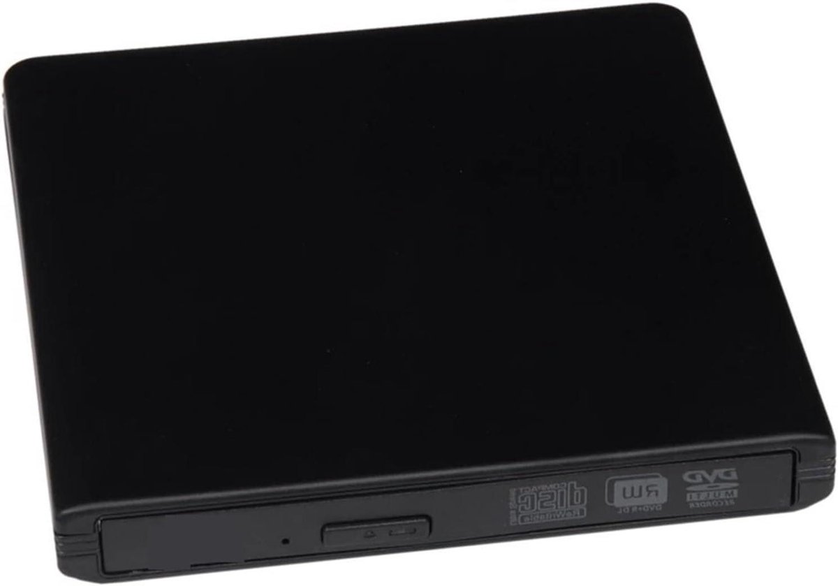 Externe Optische Drive - Blu-ray Brander - Media Opslag - USB 3.0 Snelheid - 14.3 cm - Zwart