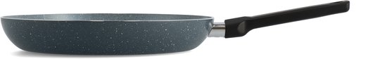 BK Blue Label Granite Koekenpannenset 2-delig - 20/24cm - PFAS-vrije antikleeflaag - Pannenset inductie - Keramische pan - Ovenbestendig tot 160°C - Koudgrepen - Blauw