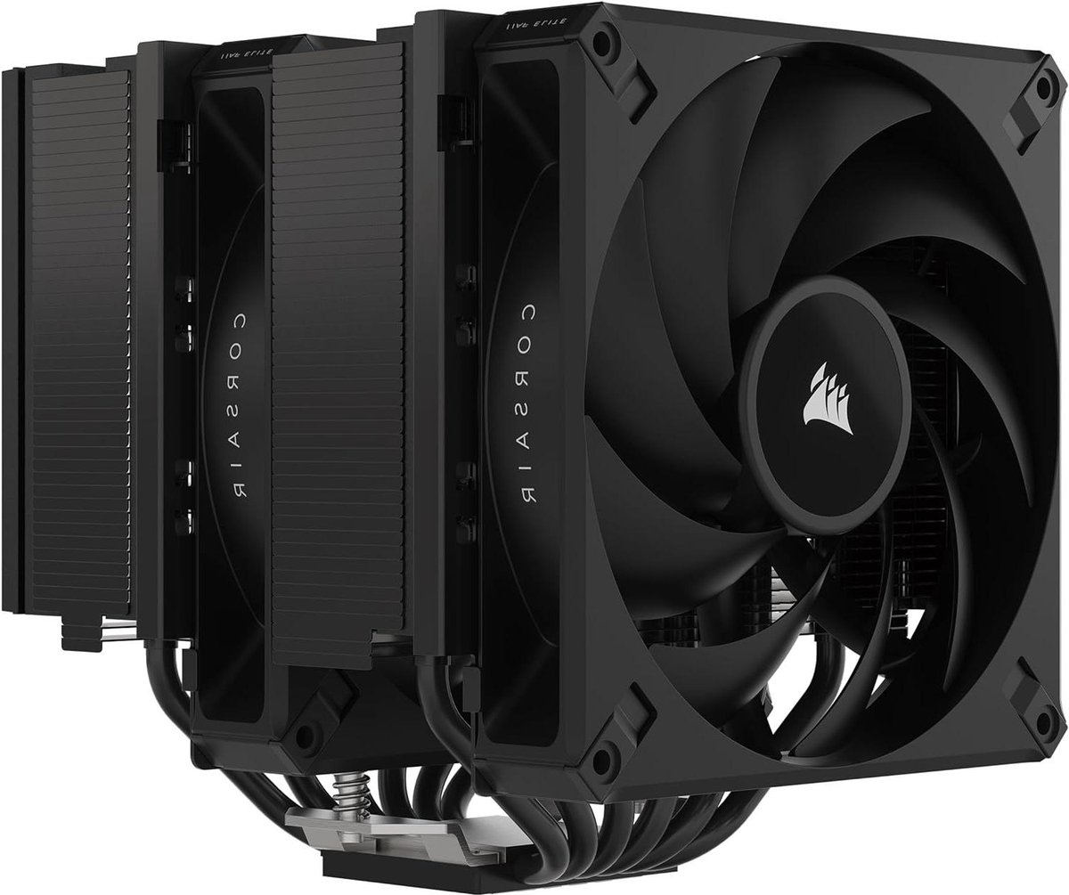 CPU Luchtkoeler - Processor Koeler - Computer Koelen - Efficiënte Warmteoverdracht - 270W TDP - Zwart